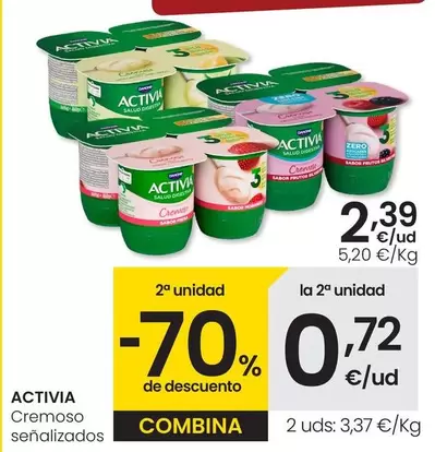 Danone - Activia Cremoso Senalizados