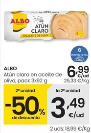 Albo - Atun Claro En Aceite De Oliva