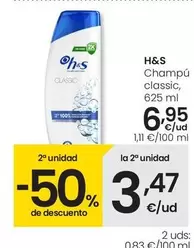H&s - Champú Classic