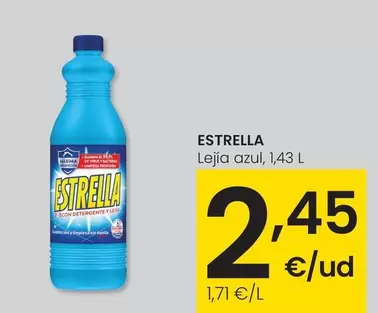 Estrella - Lejía Azul