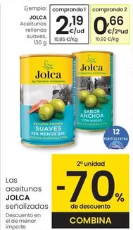Jolca - Aceitunas Rellenas Suaves