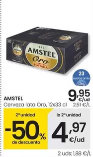 Amstel - Cerveza Oro