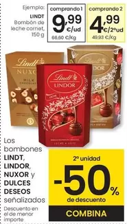Lindt - Bombón De Leche Cornet