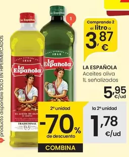 La Española - Aceites Oliva 1L Senalizados