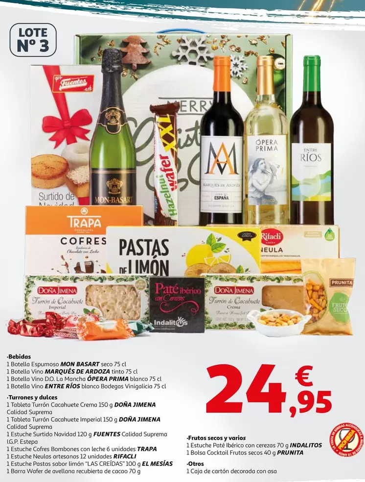 Bebidas, Turrones Y Dulces