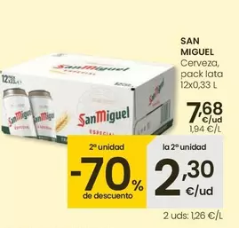 San Miguel - Cerveza