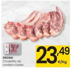 Eroski - Chuletilla De Cordero Gales