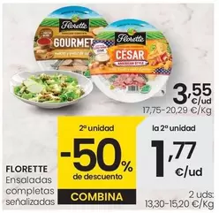 Florette - Ensaladas Completas Señalizadas