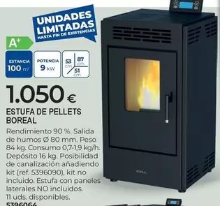 Estufa De Pellets Boreal
