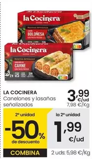 La Cocinera - Canelones Y Lasanas Senalizados