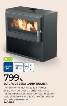 Estufa De Leña Larry Bucher
