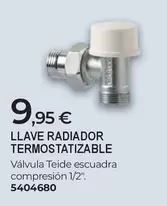 Llave Radiador Termostatizable