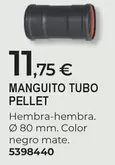 Manguito Tubo Pellet
