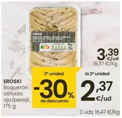 Eroski - Boqueron Alinado Ajo/ Perejil