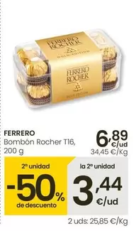 Ferrero Rocher - Bombon 
