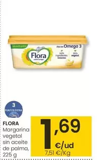 Flora - Margarina Vegetal Sin Aceite De Palma