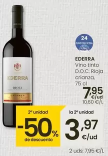 Ederra - Vino Tinto D.O.C. Rioja Crianza