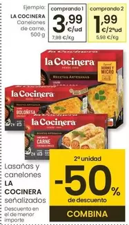 La Cocinera - Canelones De Carne