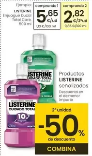 Listerine - Enjuague Bucal Total Care