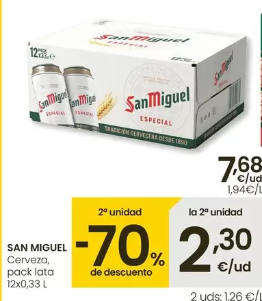 San Miguel - Cerveza