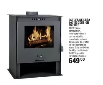 Ecodesign - Estufa De Leña