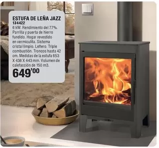 Estufa De Leña Jazz