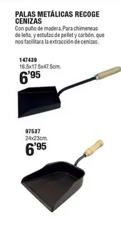 Palas Metalicas Recoge Cenizas