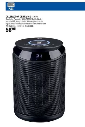 Plus - Calefactor Cerámico