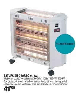 Estufa De Cuarzo