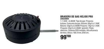 Brasero De Gas Heliox Pro 23023604
