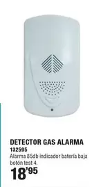 Detector Gas Alarma