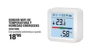 Sensor Wifi De Temperatura Y Humedad Energeeks