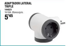 Adaptador Triple