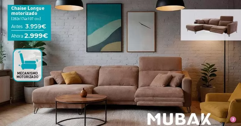 Chaise Lounge Motorizado