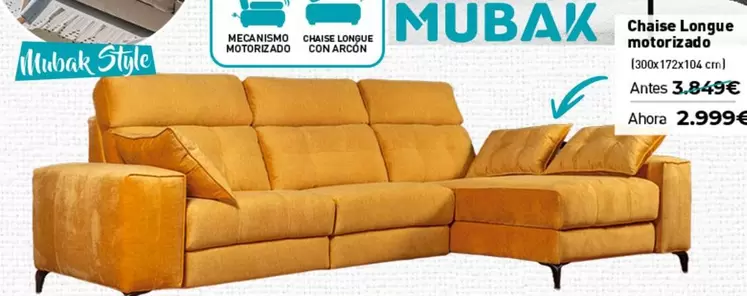 Style - Chaise Longue Motorizado