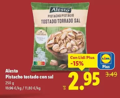 Alesto - Pistacho Tostado Con Sal