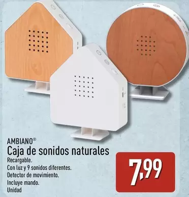 Ambiano - Caja De Sonidos Naturales