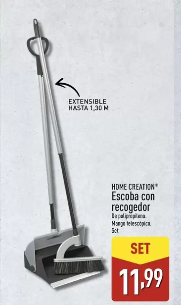 Home Creation - Escoba Con Recogedor