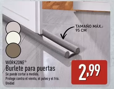 Workzone - Burlete Para Puertas