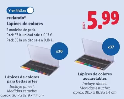 Crelando - Lápices De Colores