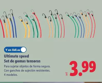 Ultimate Speed - Set De Gomas Tensoras