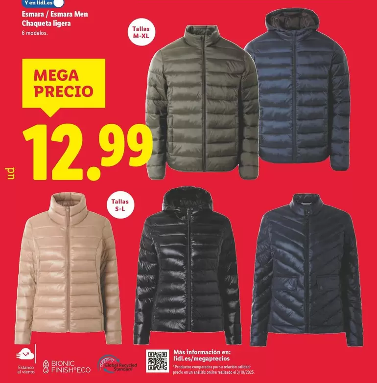 Esmara/Esmara Men - Chaqueta Ligera