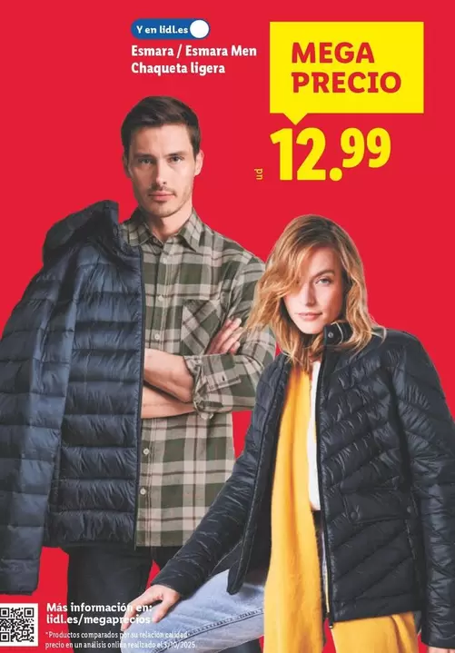 Esmara/ Esmara Men - Chaqueta Ligera