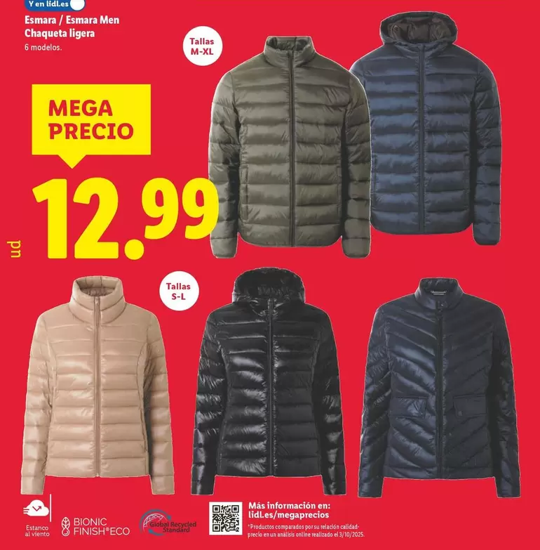 Esmara/Esmara Men - Chaqueta Ligera