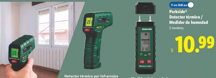 Parkside - Detector Termico/ Medidor De Humedad