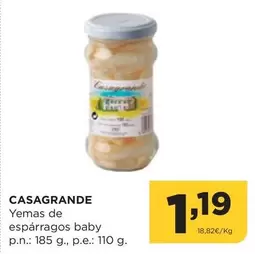 Casagrande - Yemas De Esparragos Baby