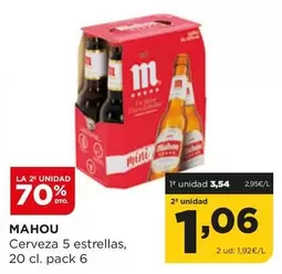 Mahou - Cerveza 5 Estrellas