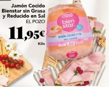 Star - Jamon Cocido Bienstar Sin Grasa Y Reducido En Sal