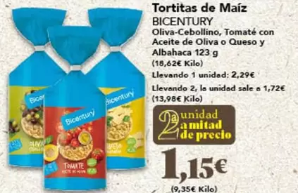 Bicentury - Tortitas De Maiz