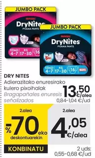 DryNites - Bragapanales Enuresis